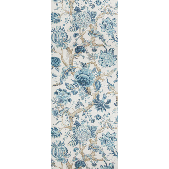 Lee Jofa ADLINGTON PAPER INDIGO Wallpaper