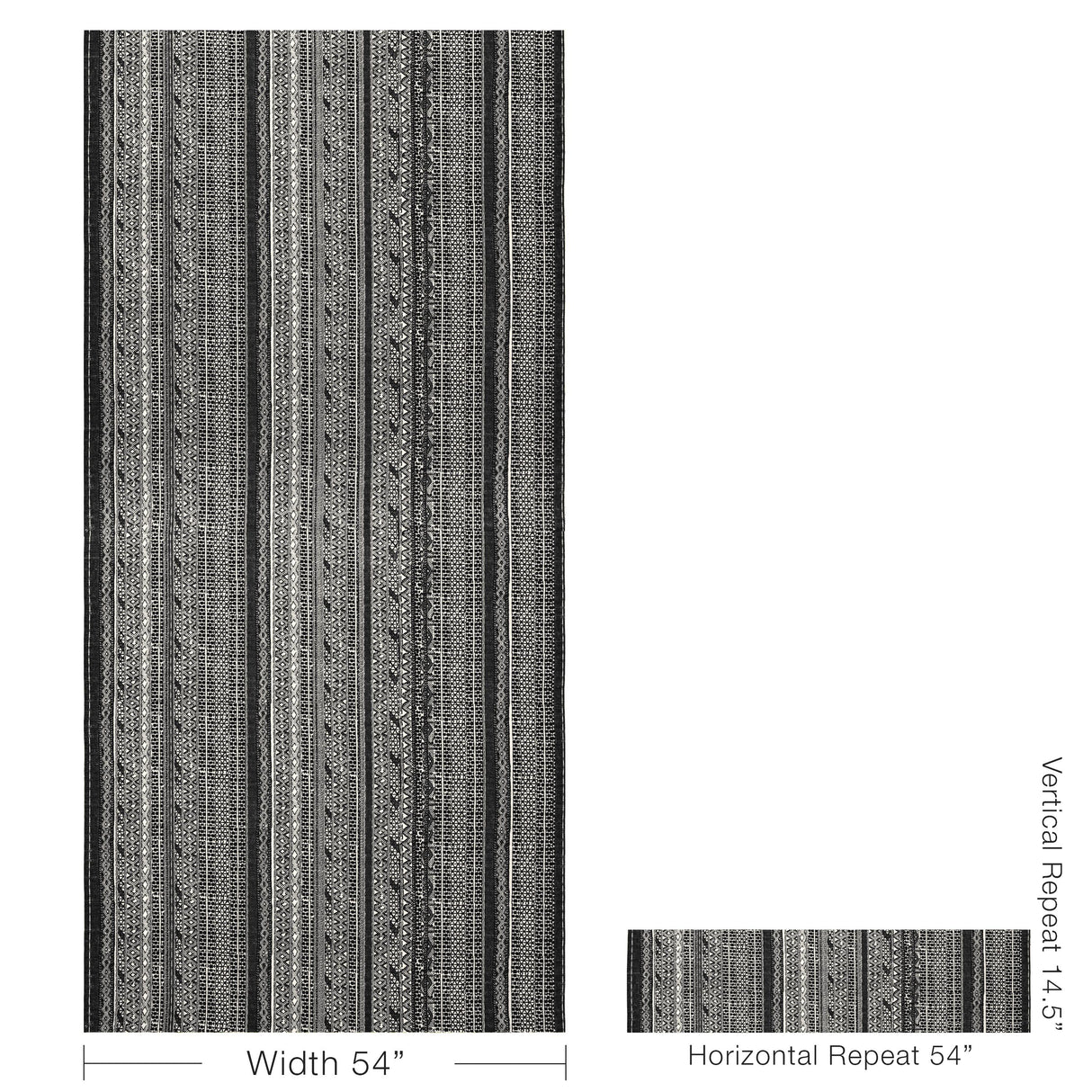 Lee Jofa HAKAN BLACK Fabric