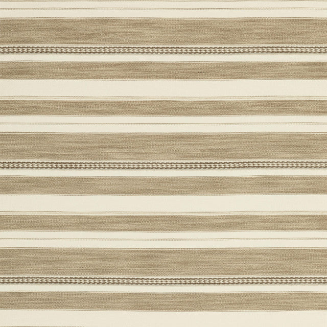 Lee Jofa ENTOTO STRIPE IVORY/FLAX Upholstery Fabric
