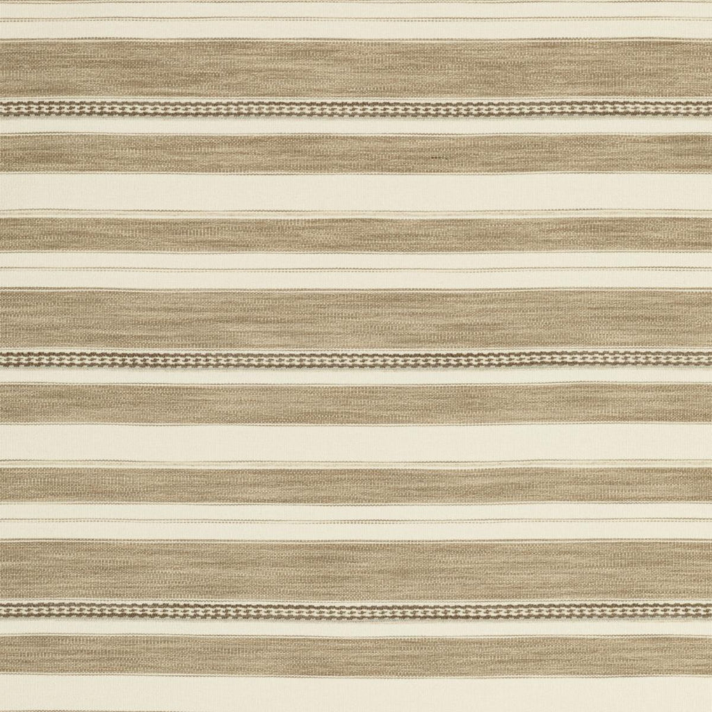 Lee Jofa Entoto Stripe Ivory/Flax Fabric