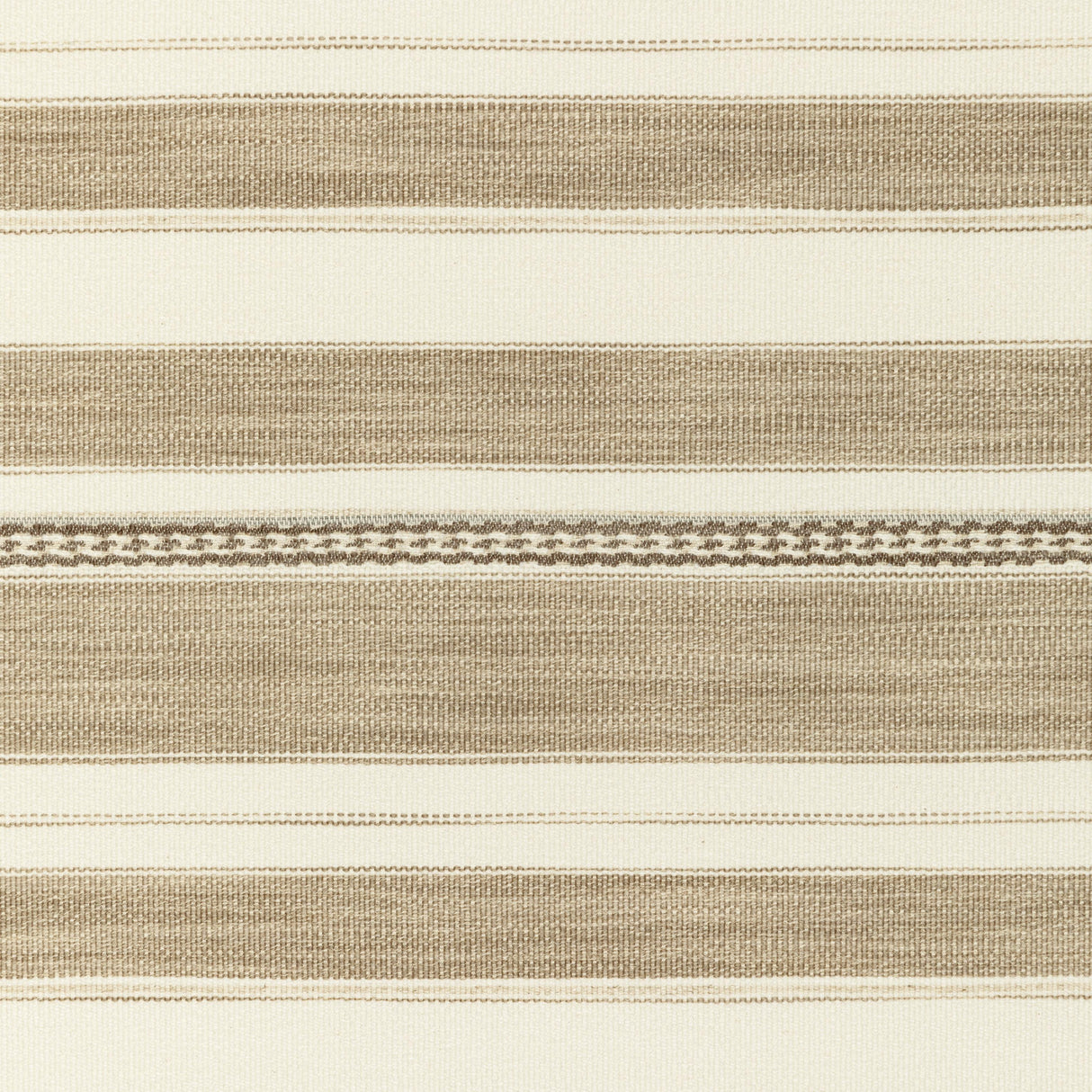 Lee Jofa ENTOTO STRIPE IVORY/FLAX Upholstery Fabric