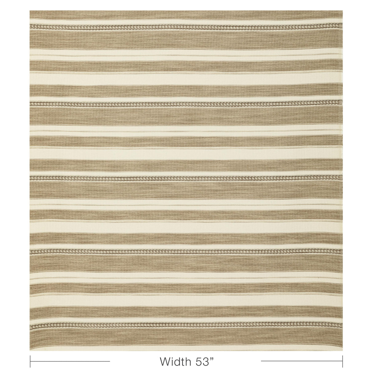 Lee Jofa ENTOTO STRIPE IVORY/FLAX Upholstery Fabric