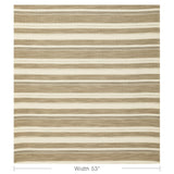 Lee Jofa ENTOTO STRIPE IVORY/FLAX Upholstery Fabric