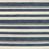 Lee Jofa ENTOTO STRIPE MARINE/IVORY Upholstery Fabric