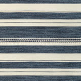 Lee Jofa ENTOTO STRIPE MARINE/IVORY Upholstery Fabric