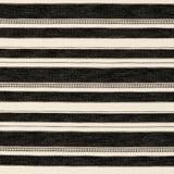 Lee Jofa ENTOTO STRIPE IVORY/BLACK Upholstery Fabric