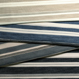 Lee Jofa ENTOTO STRIPE IVORY/BLACK Upholstery Fabric