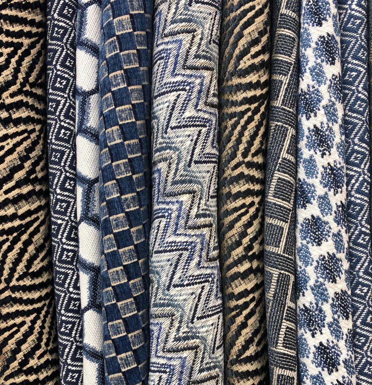 Lee Jofa ALLONBY WEAVE BLUE Upholstery Fabric