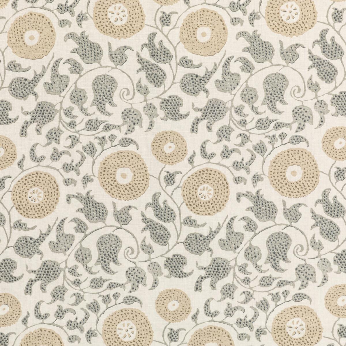 Lee Jofa Eldora Print Flax Fabric