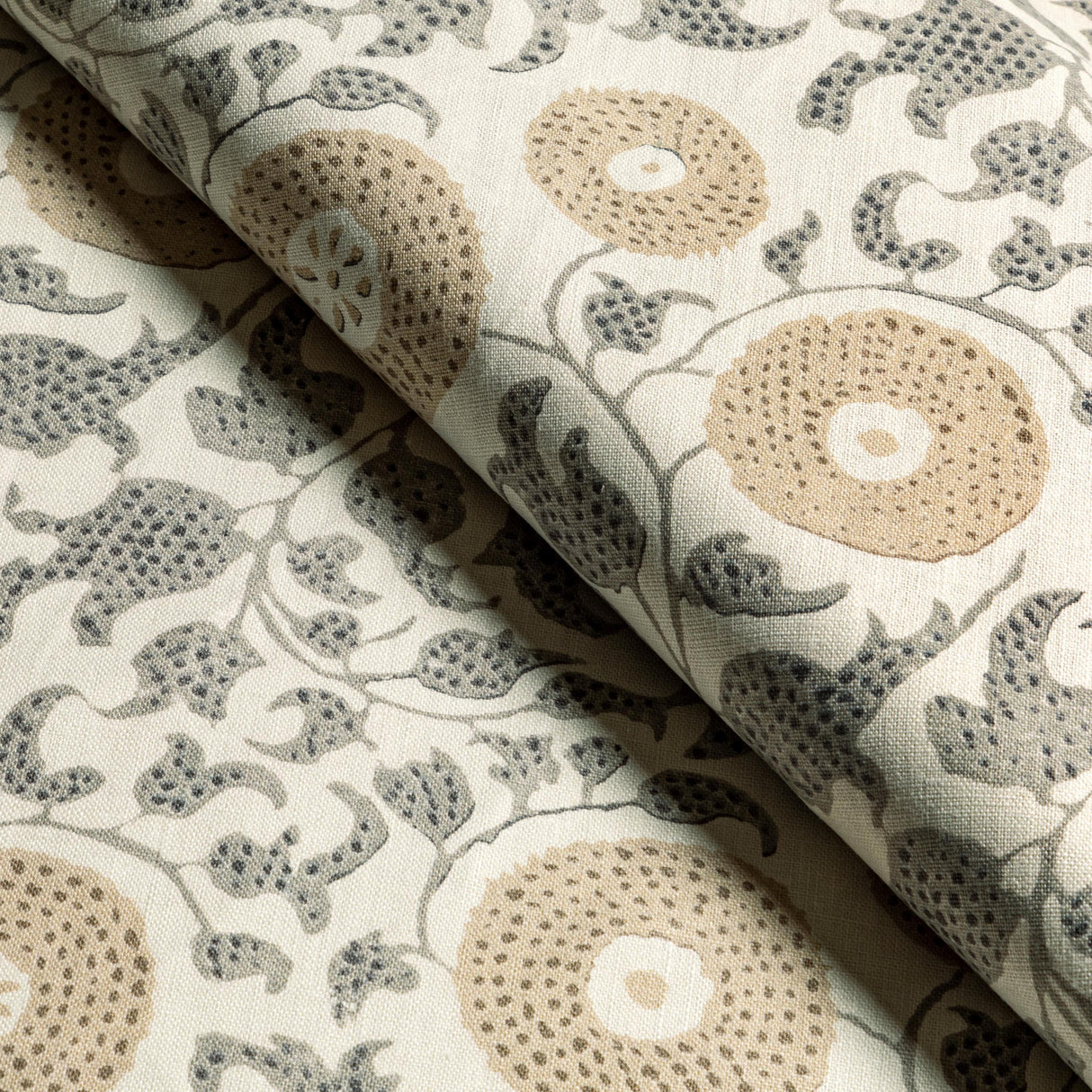 Lee Jofa ELDORA PRINT FLAX Fabric