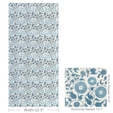 Lee Jofa ELDORA PRINT SLATE Fabric