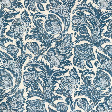 Lee Jofa Marion Print Denim Fabric
