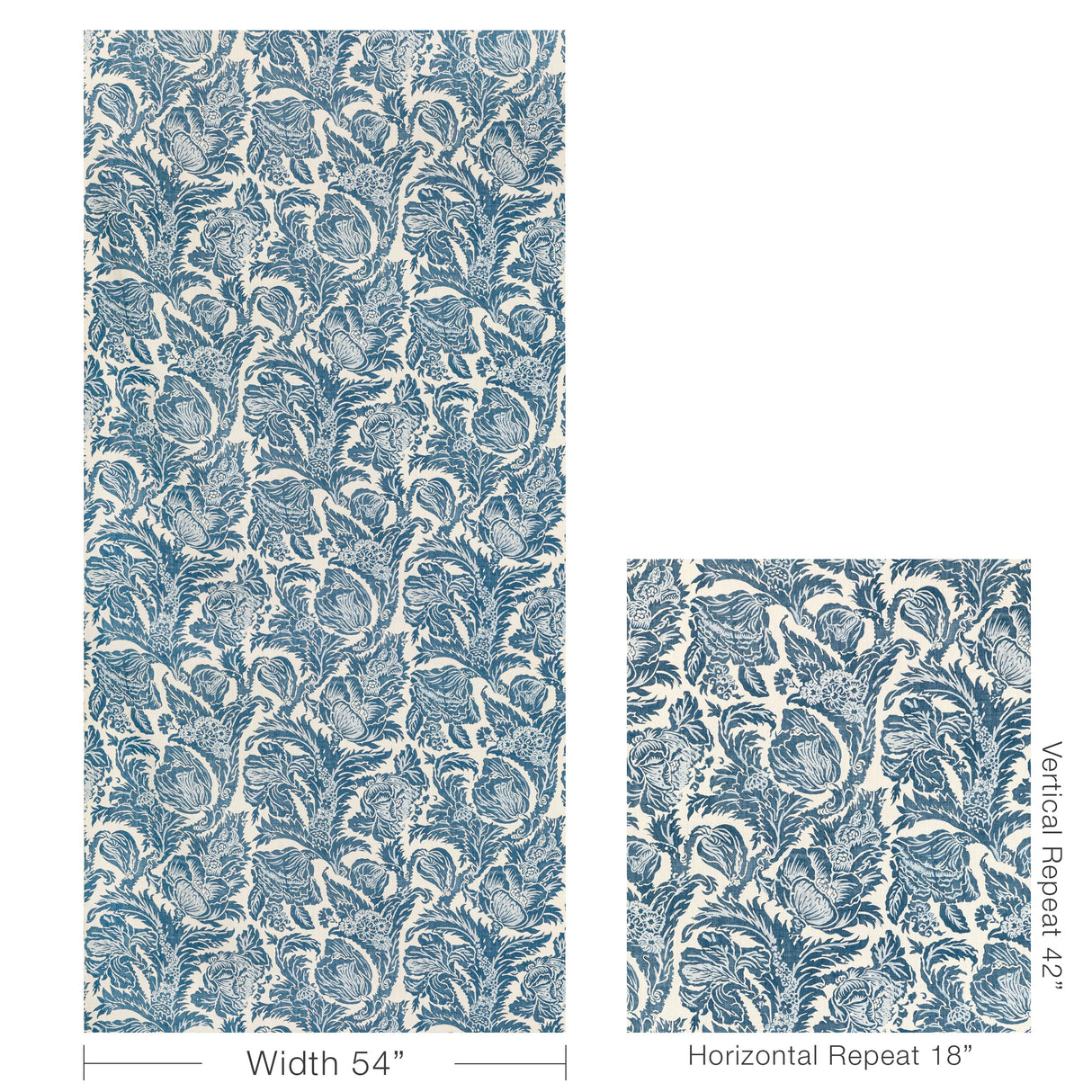 Lee Jofa MARION PRINT DENIM Fabric