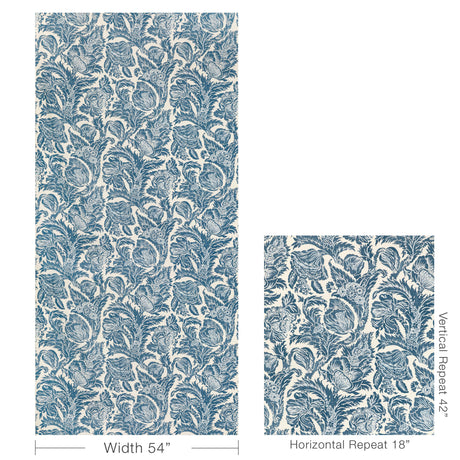 Lee Jofa MARION PRINT DENIM Fabric