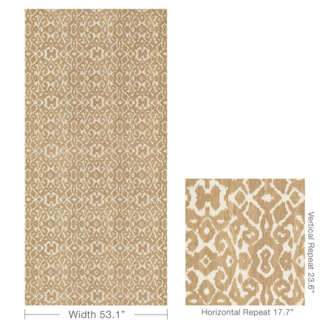 Lee Jofa TOPONAS PRINT SAND Fabric