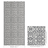 Lee Jofa TOPONAS PRINT SMOKE Fabric