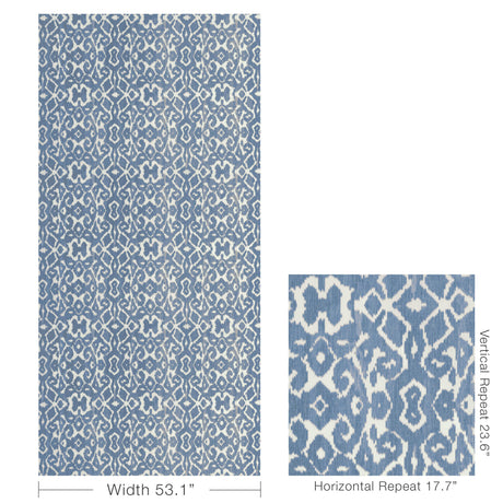 Lee Jofa TOPONAS PRINT DENIM Fabric