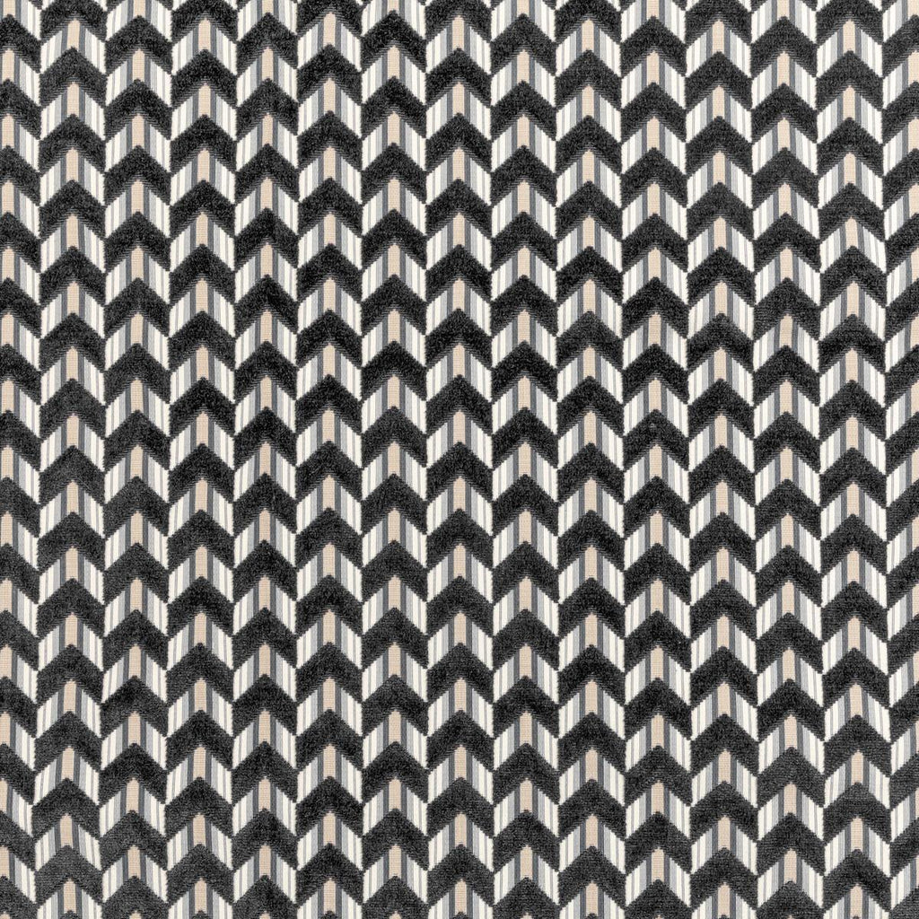 Lee Jofa BAILEY VELVET CHARCOAL Fabric