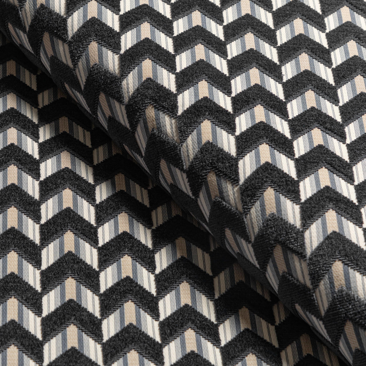 Lee Jofa BAILEY VELVET CHARCOAL Upholstery Fabric