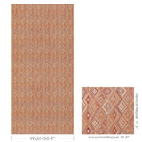 Lee Jofa BOWEN EMBROIDERY PAPRIKA Fabric