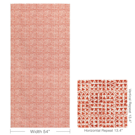 Lee Jofa YAMPA PRINT SIENNA Fabric