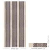 Lee Jofa AVON EMBROIDERY SMOKE Fabric