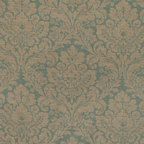Lee Jofa ACANTHUS DAMASK BLUE Fabric