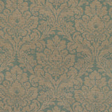 Lee Jofa Acanthus Damask Blue Fabric