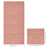 Lee Jofa ACANTHUS DAMASK BERRY Fabric