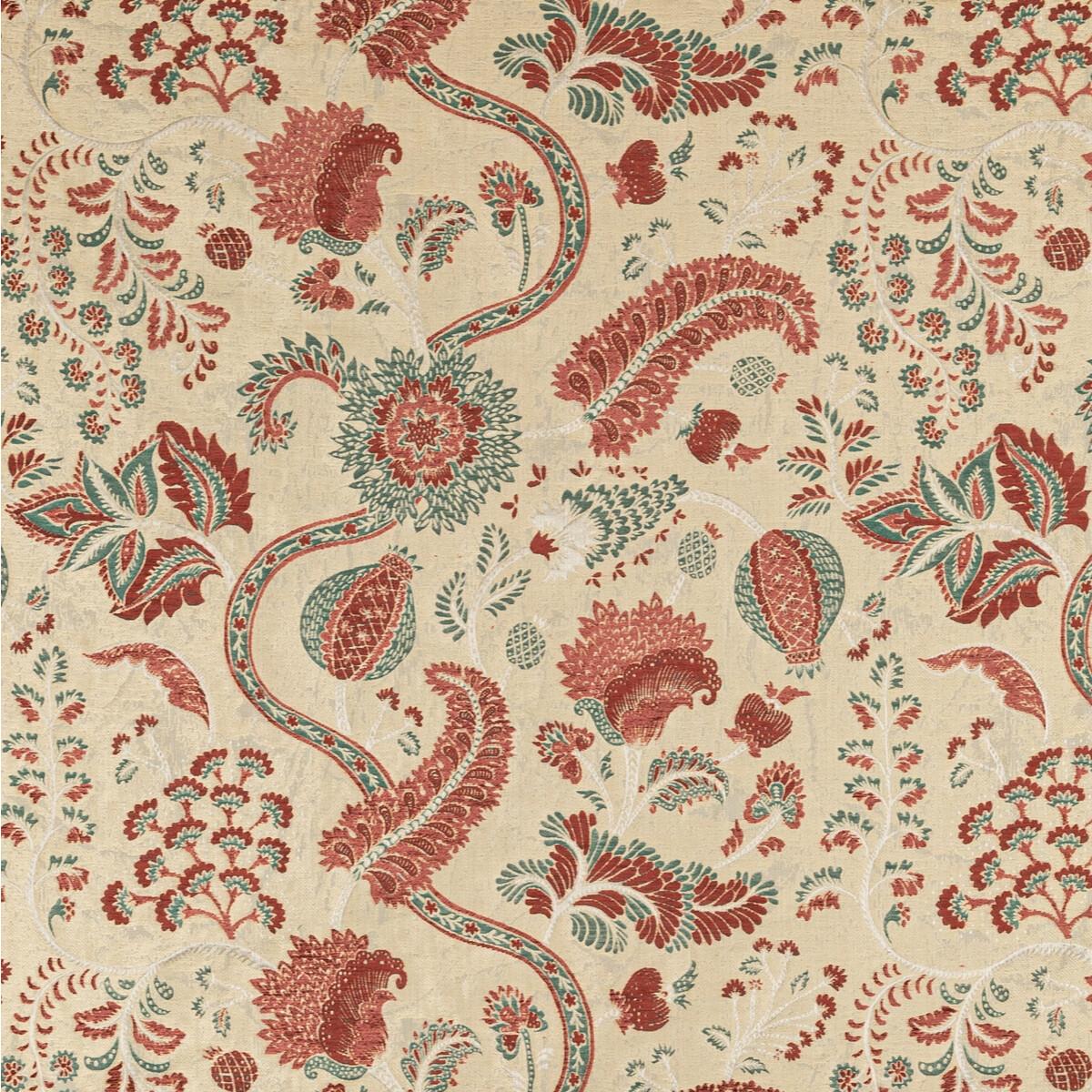 Lee Jofa Jardin Bleu Sand/Rose Fabric