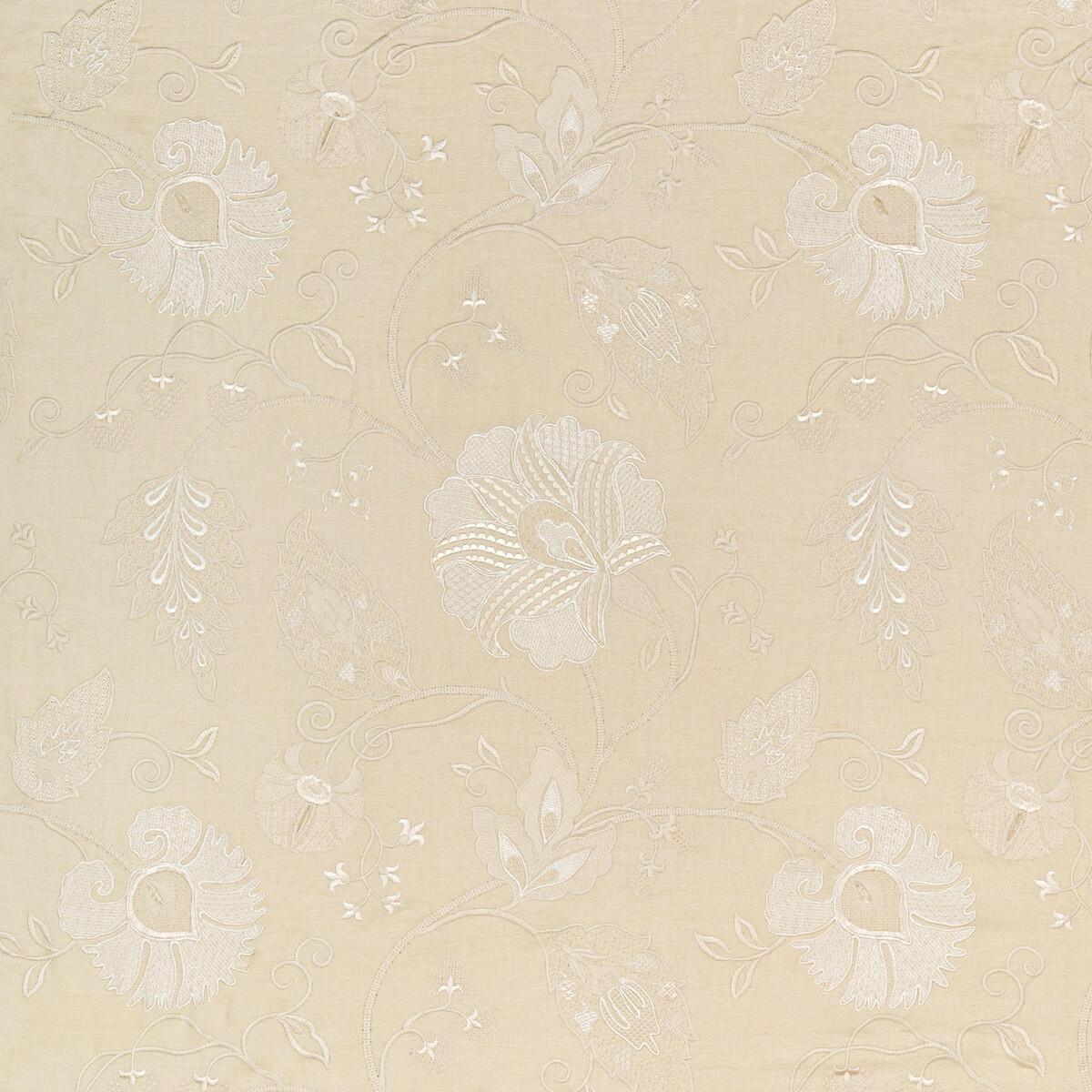 Lee Jofa Shiraz Emb Stone/Ivory Fabric