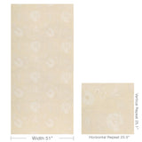 Lee Jofa SHIRAZ EMB STONE/IVORY Fabric