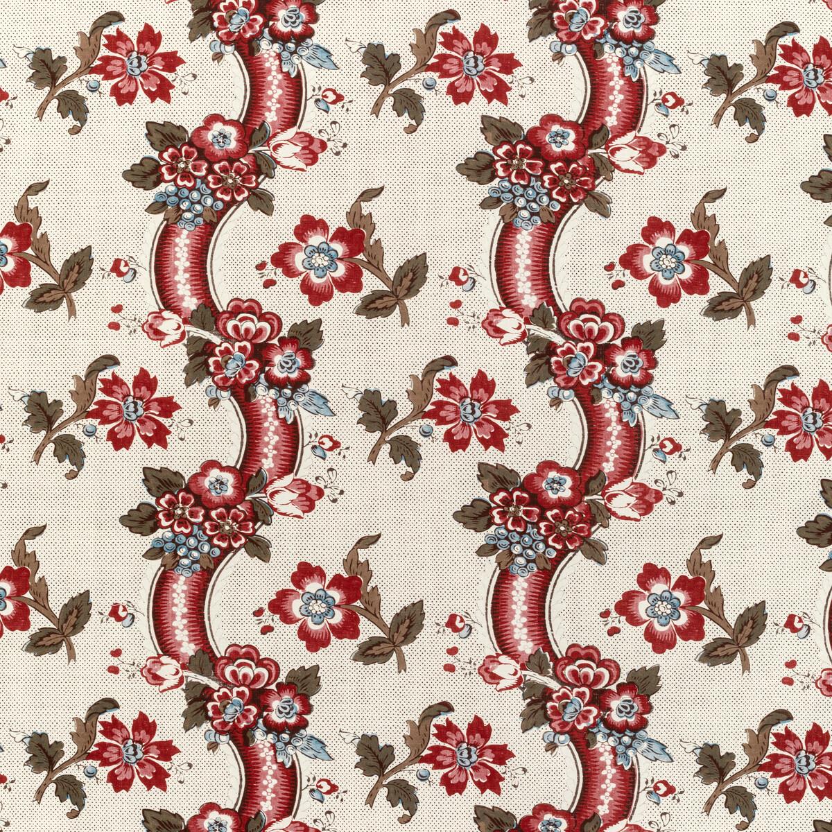 Lee Jofa Benday Print Red/Blue Fabric