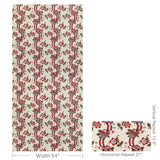 Lee Jofa BENDAY PRINT RED/BLUE Fabric