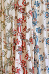 Lee Jofa BENDAY PRINT RED/BLUE Fabric