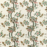 Lee Jofa Benday Print Green/Rose Fabric