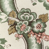Lee Jofa BENDAY PRINT GREEN/ROSE Fabric