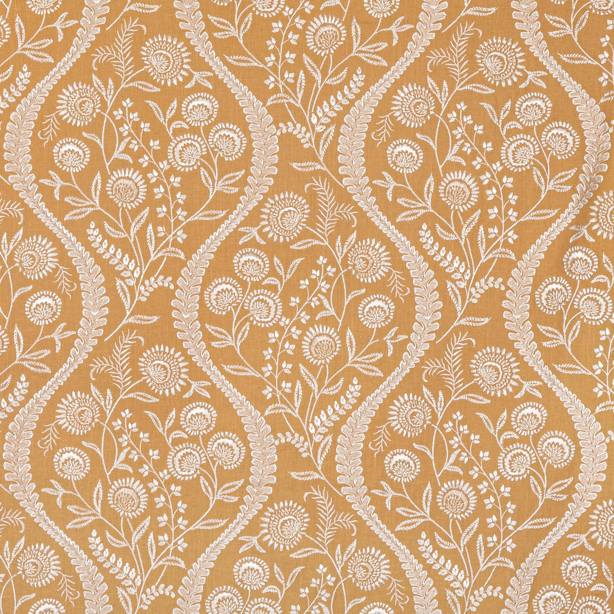 Lee Jofa FLORIBLANCA GOLDEN Fabric