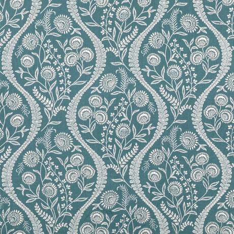 Lee Jofa FLORIBLANCA BLUE Fabric