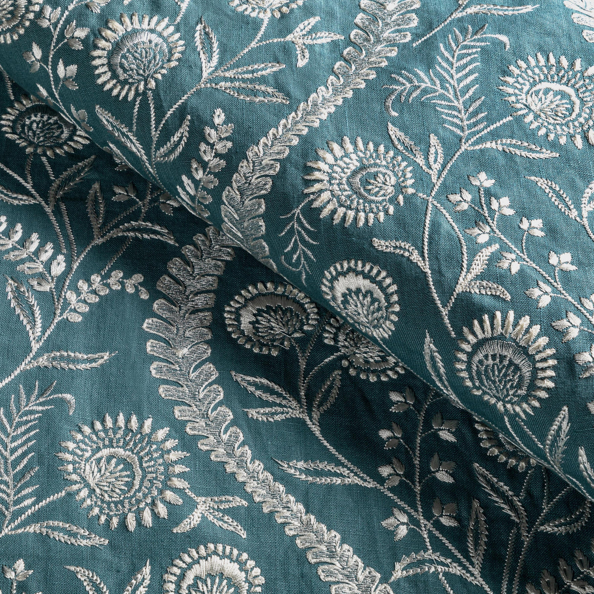 Lee Jofa FLORIBLANCA BLUE Fabric