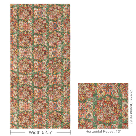 Lee Jofa GRANADA PRINT JEWEL Fabric