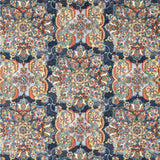 Lee Jofa Granada Print Denim Fabric