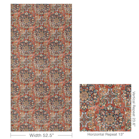 Lee Jofa GRANADA PRINT RUBY Fabric