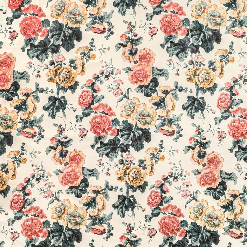 Lee Jofa Upton Cotton Tea/Rose Fabric