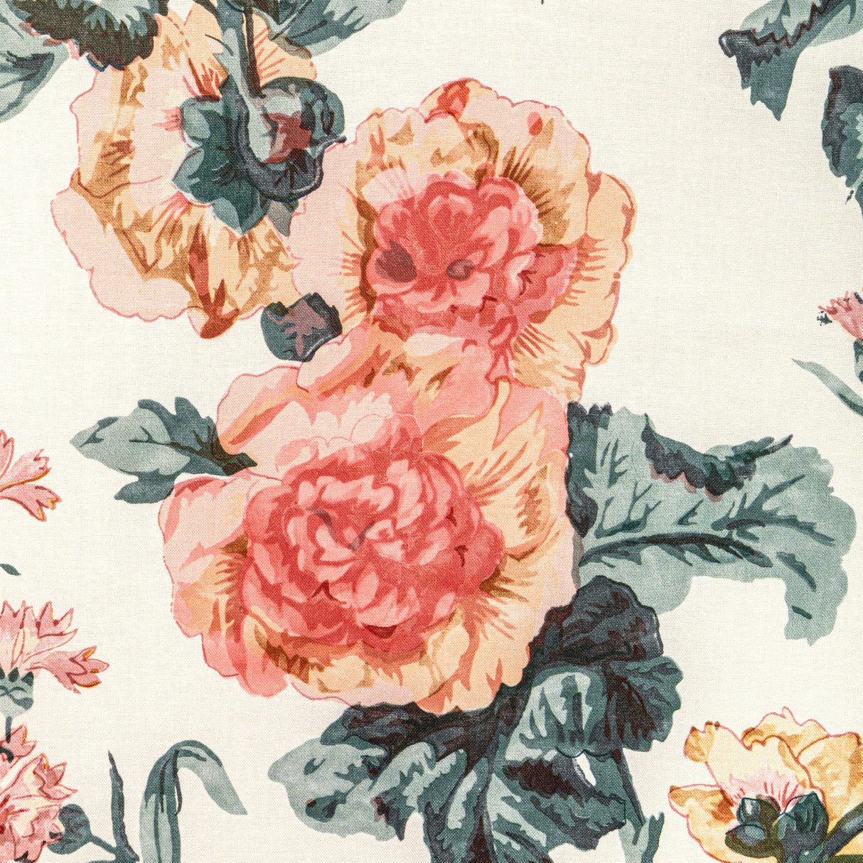 Lee Jofa UPTON COTTON TEA/ROSE Fabric