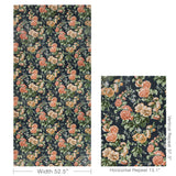 Lee Jofa UPTON COTTON NAVY/CORAL Fabric
