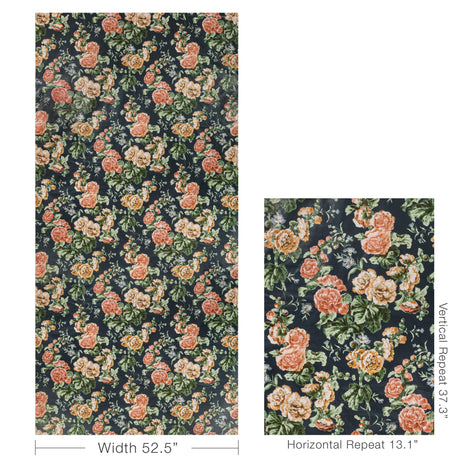 Lee Jofa UPTON COTTON NAVY/CORAL Fabric