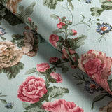 Lee Jofa UPTON LINEN SKY/PINK Fabric