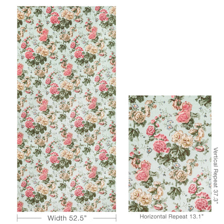 Lee Jofa UPTON LINEN SKY/PINK Fabric