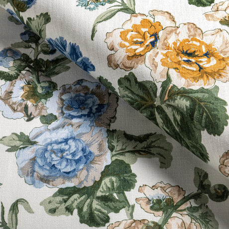 Lee Jofa UPTON LINEN IVORY/CAPRI Fabric